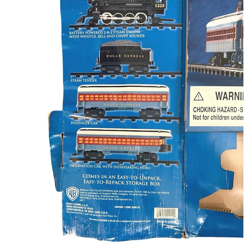 Lionel The Polar Express Train tracks (trains not included) G Gauge (lot of 16) - Picture 8 of 12